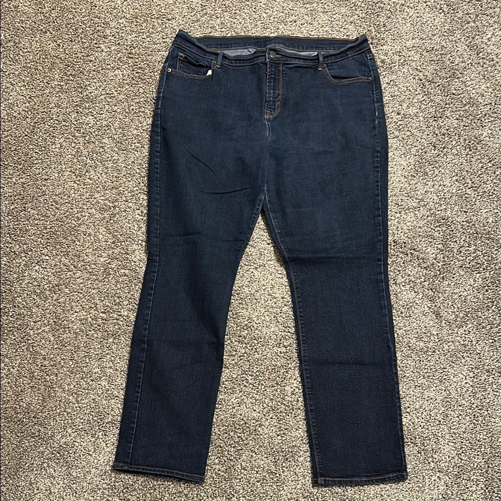 Women's Dark Blue Jeans